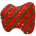 Christmas-paper-star-texture     - Head Support Cushion View4