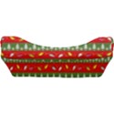 Christmas-papers-red-and-green Car Seat Velour Cushion  View3