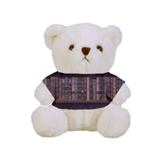 Old Bookshelf Orderly Antique Books Full Print Tee For Cuddly Teddy Bear by Ravend