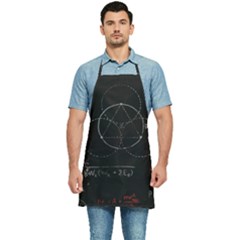 Math Board Circuit Circuits Computer Shield Tech Technology Kitchen Apron by Loisa77