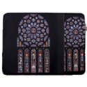 Chartres Cathedral Notre Dame De Paris Stained Glass 17  Vertical Laptop Sleeve Case With Pocket View2