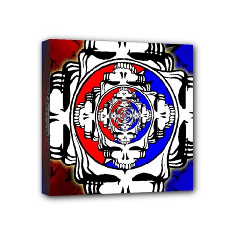 The Grateful Dead Mini Canvas 4  X 4  (stretched) by Grandong