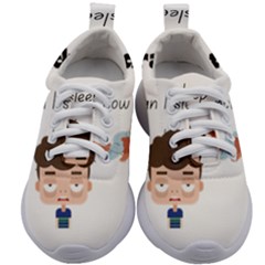 I Graduated Can I Sleep Now  Kids Athletic Shoes by Strawcherrys10