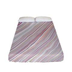 Marble Texture Marble Painting Fitted Sheet (full/ Double Size) by Ndabl3x