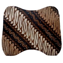 Batik Indonesian Culture Indonesia Authentic Velour Head Support Cushion by Perong