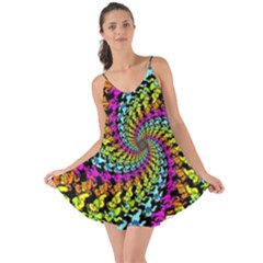 3d Grateful Dead 90 s Neon Dancing Bears Love The Sun Cover Up by Perong