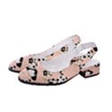 Cute Panda Animal Pattern Women s Classic Slingback Heels View2