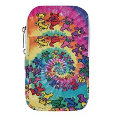 Tie Dye Grateful Dead Bears Waist Pouch (small) by Perong