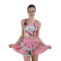 Aesthetic Cute Kawaii Watermelon Mini Skirt by Perong