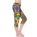 Dead Dancing Bears Grateful Dead Pattern Capri Leggings  View4