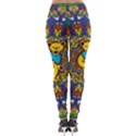 Dead Dancing Bears Grateful Dead Pattern Lightweight Velour Leggings View2