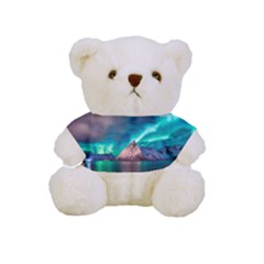 Amazing Aurora Borealis Colors Full Print Tee For Cuddly Teddy Bear by Grandong