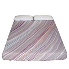 Marble Texture Marble Painting Fitted Sheet (queen Size) by Ndabl3x