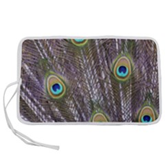 Peacock Bird Feathers Plumage Peacock Pen Storage Case (m) by Perong