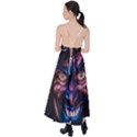 Shadow Madness (AI) Tie Back Maxi Dress View2