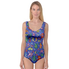 Grateful Dead Bears Princess Tank Leotard  by Perong