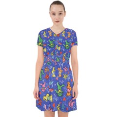 Grateful Dead Bears Adorable In Chiffon Dress by Perong