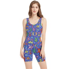 Grateful Dead Bears Women s Wrestling Singlet by Perong