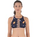 Cosmos Rocket Spaceship Ufo Perfectly Cut Out Bikini Top View1