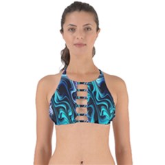 Nature Water Wave Architecture Perfectly Cut Out Bikini Top by Salmanaz77