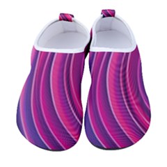 Spiral Swirl Pattern Light Circle Kids  Sock-style Water Shoes by Ndabl3x