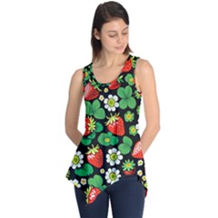 Strawberries Pattern Sleeveless Tunic by Salmanaz77