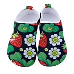 Strawberries Pattern Kids  Sock-style Water Shoes by Salmanaz77