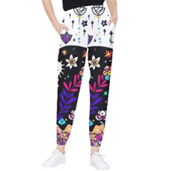 Rainbow Fun Cute Minimal Doodle Women s Tapered Pants by Bedest