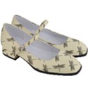 Dragonfy Insect Pattern Women s Mary Jane Shoes View3