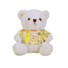 Marillo Pastel Zkt, Aesthetic, Stickers, Yellow Full Print Cuddly Teddy Bear by kyorashop23