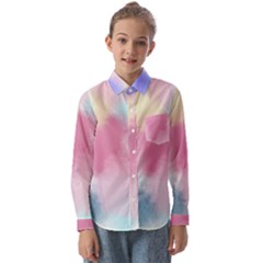 Pastel Ballons, Ballons, Kids  Long Sleeve Shirt by kyorashop23