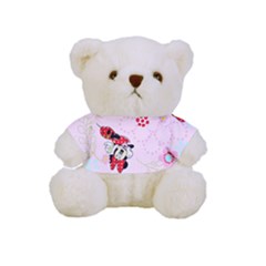 Red, Bow, Mouse, Flower, Child, Paper Full Print Cuddly Teddy Bear by kyorashop23