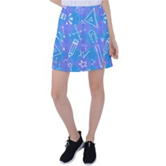 Background Abstract Texture Pattern Tennis Skirt