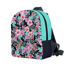 Flower Black Pink Kids  Age 2-4 Lightweight Preschool Backpack by flowerland