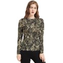 Camouflage Army Survival Uniform Women s Long Sleeve Rash Guard View1