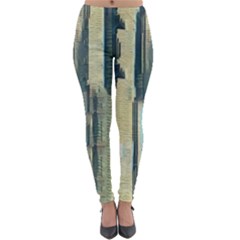 Texture Abstract Buildings Lightweight Velour Leggings by anzea