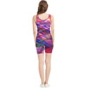 Wave Lines Pattern Abstract Women s Wrestling Singlet View2