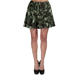 Precision Pursuit: Hunting Motif Camouflage Pattern Skater Skirt by dflcprintsclothing