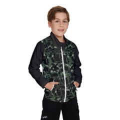 Precision Pursuit: Hunting Motif Camouflage Pattern Kids  Windbreaker by dflcprintsclothing