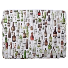 Bottle Chic Print Patterns 17  Vertical Laptop Sleeve Case With Pocket by BellaVistaTshirt02