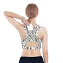 Bottle Chic Print Patterns Sports Bra With Pocket View2