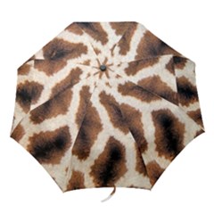 Giraffe Skin Texture Folding Umbrellas by kyorashop23