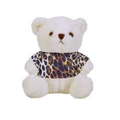 Leopard Skin Texture, Macro, Brown Full Print Cuddly Teddy Bear by kyorashop23