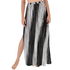 Zebra Texture, Zebra Wool, White Black Background Maxi Chiffon Tie-up Sarong by kyorashop23