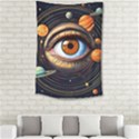 Eye of the Universe (AI) Small Tapestry View2
