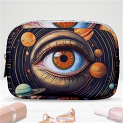 Eye Of The Universe (ai) Make Up Pouch (small) by dflcprintsclothing