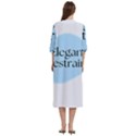 Elegant Restraint 20240825 172511 0000 Women s Cotton 3/4 Sleeve Nightgown View4