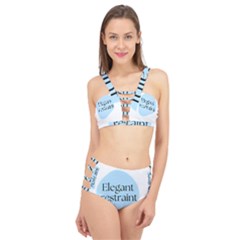 Elegant Restraint 20240825 172511 0000 Cage Up Bikini Set by deewansh