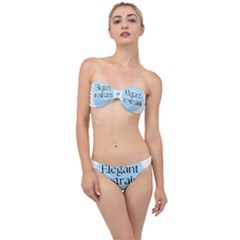 Elegant Restraint 20240825 172511 0000 Classic Bandeau Bikini Set by deewansh