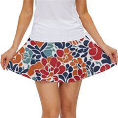 Colorfuleclecticfloralpattern Women s Skort by BellaVistaTshirt02